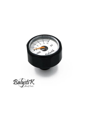 Balystik 5000 PSI Micro Gauge for HPA Tank Balystik 5000 PSI Micro Gauge for HPA Tank
