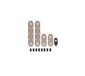 PTS Syndicate EP Series - M-LOK Rail Cover 2 short & 2 Long Set - Dark Earth
