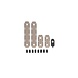 PTS Syndicate EP Series - M-LOK Rail Cover 2 short & 2 Long Set - Dark Earth PTS Syndicate EP Series - M-LOK Rail Cover 2 short & 2 Long Set - Dark Earth