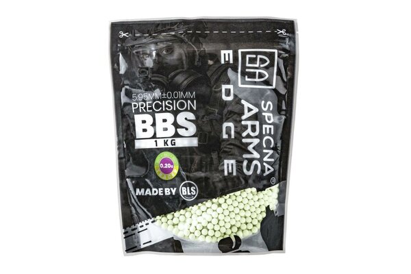 Specna Arms 0.20g EDGE ™ Bio Tracer BBs 5000rds Green