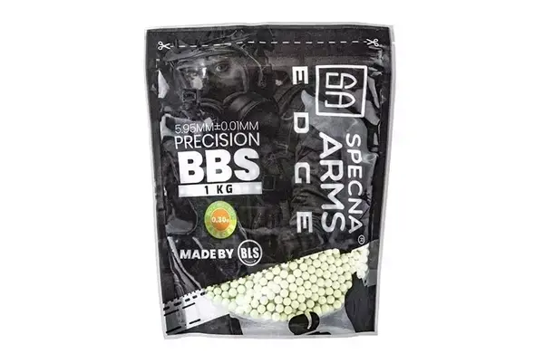 Specna Arms 0.30g EDGE ™ Bio Tracer BBs 3300rds Green Specna Arms 0.30g EDGE ™ Bio Tracer BBs 3300rds Green