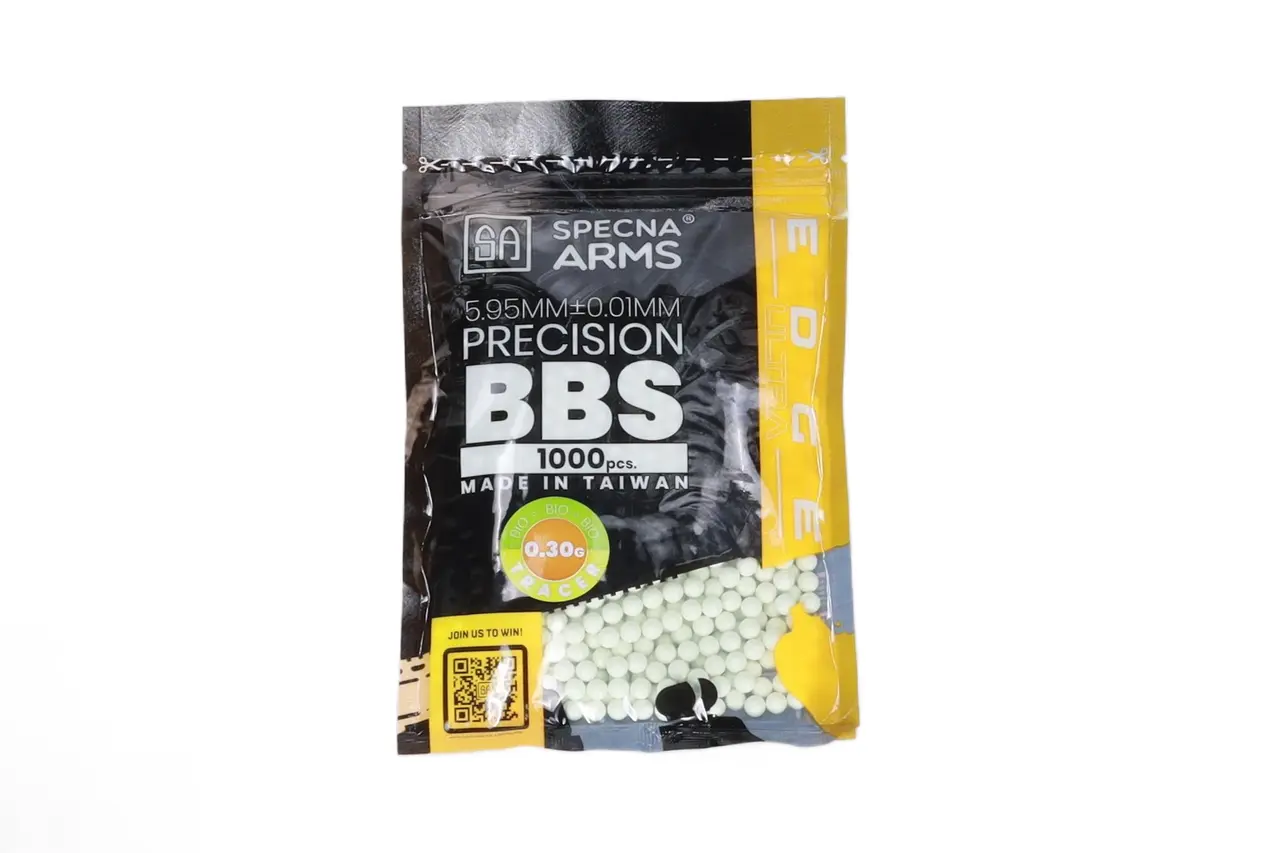 Specna Arms 0.30g EDGE ULTRA™ Bio Tracer BBs 1000rds Green Specna Arms 0.30g EDGE ULTRA™ Bio Tracer BBs 1000rds Green