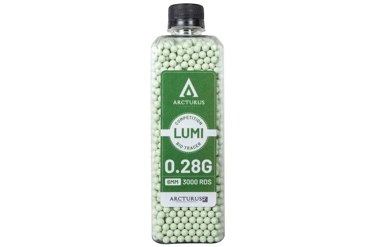 Arcturus 0.28g LUMI BIO TRACER BBs 3000 rds Arcturus 0.28g LUMI BIO TRACER BBs 3000 rds