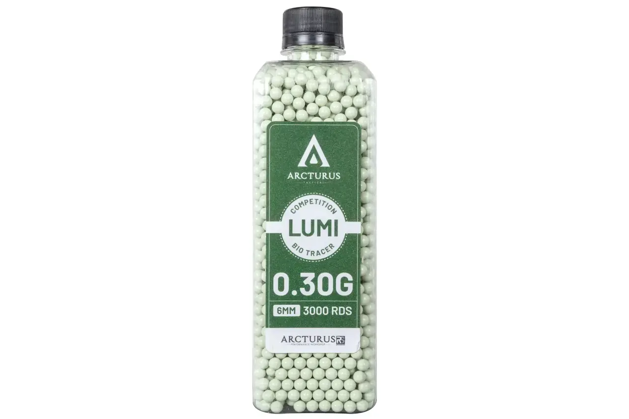 Arcturus 0.30g LUMI BIO TRACER BBs 3000 rds Arcturus 0.30g LUMI BIO TRACER BBs 3000 rds
