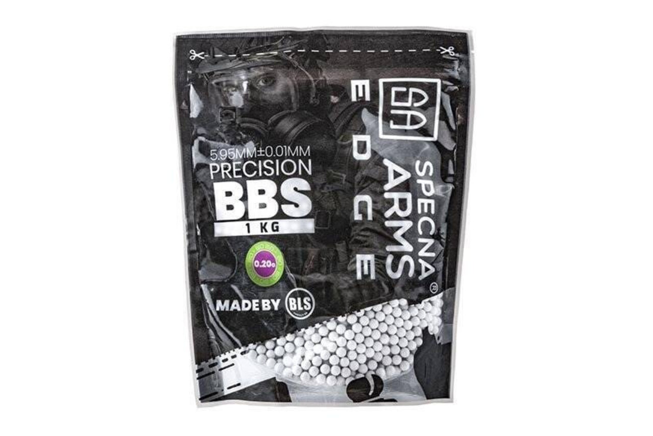 Specna Arms 0.20g EDGE™ Bio BBs 5000rds Specna Arms 0.20g EDGE™ Bio BBs 5000rds