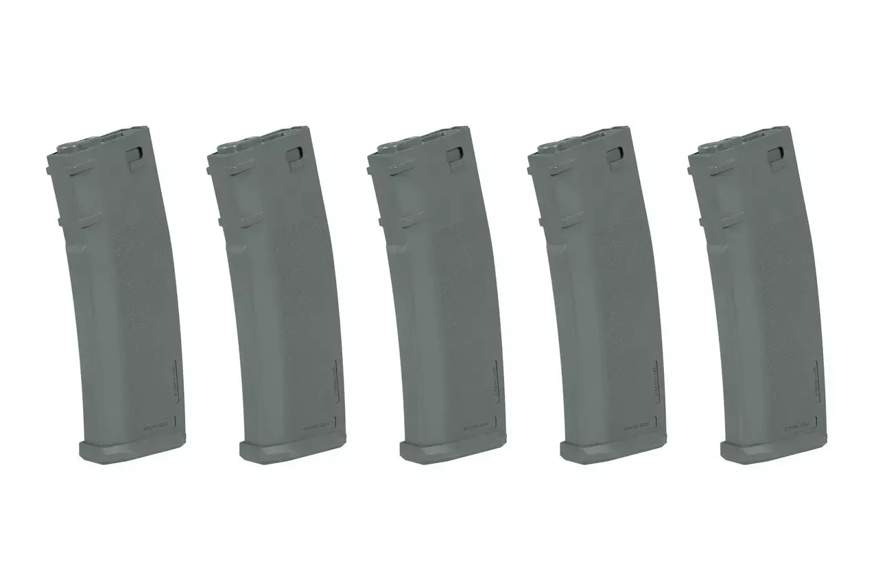 Specna Arms Set of 5 S-Mag Hi-Cap Magazines 380rds Chaos Grey Specna Arms Set of 5 S-Mag Hi-Cap Magazines 380rds Chaos Grey