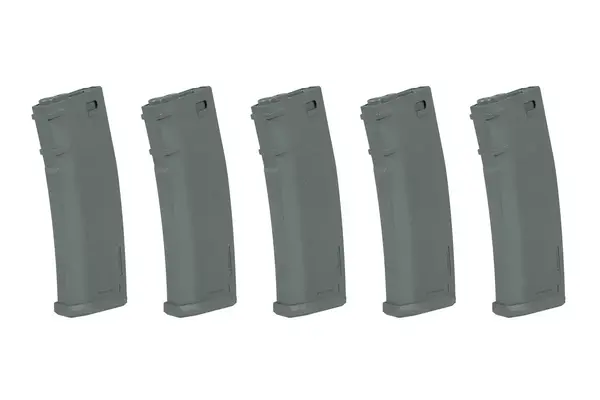 Specna Arms Set of 5 S-Mag Hi-Cap Magazines 380rds Chaos Grey Specna Arms Set of 5 S-Mag Hi-Cap Magazines 380rds Chaos Grey
