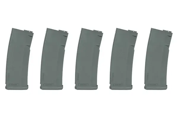 Specna Arms Set of 5 S-Mag Hi-Cap Magazines 380rds Chaos Grey Specna Arms Set of 5 S-Mag Hi-Cap Magazines 380rds Chaos Grey