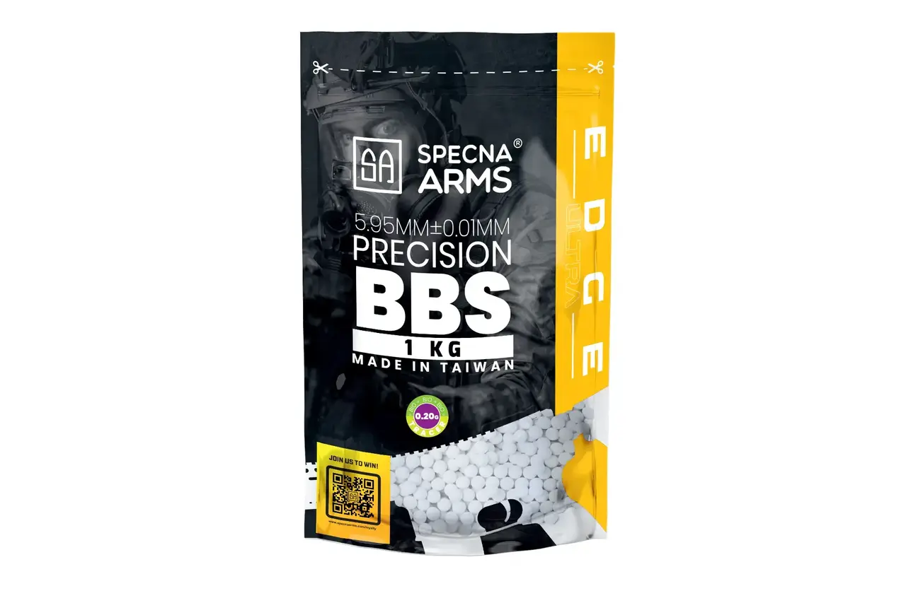 Specna Arms 0.20g EDGE ULTRA™ Bio Tracer BBs 1KG Green Specna Arms 0.20g EDGE ULTRA™ Bio Tracer BBs 1KG Green