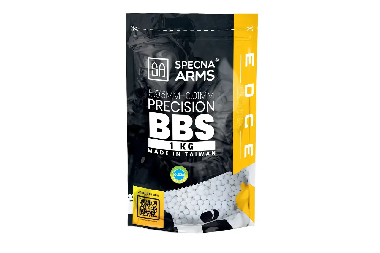 Specna Arms 0.32g EDGE ULTRA™ Tracer Bio BBs 1KG Green Specna Arms 0.32g EDGE ULTRA™ Tracer Bio BBs 1KG Green