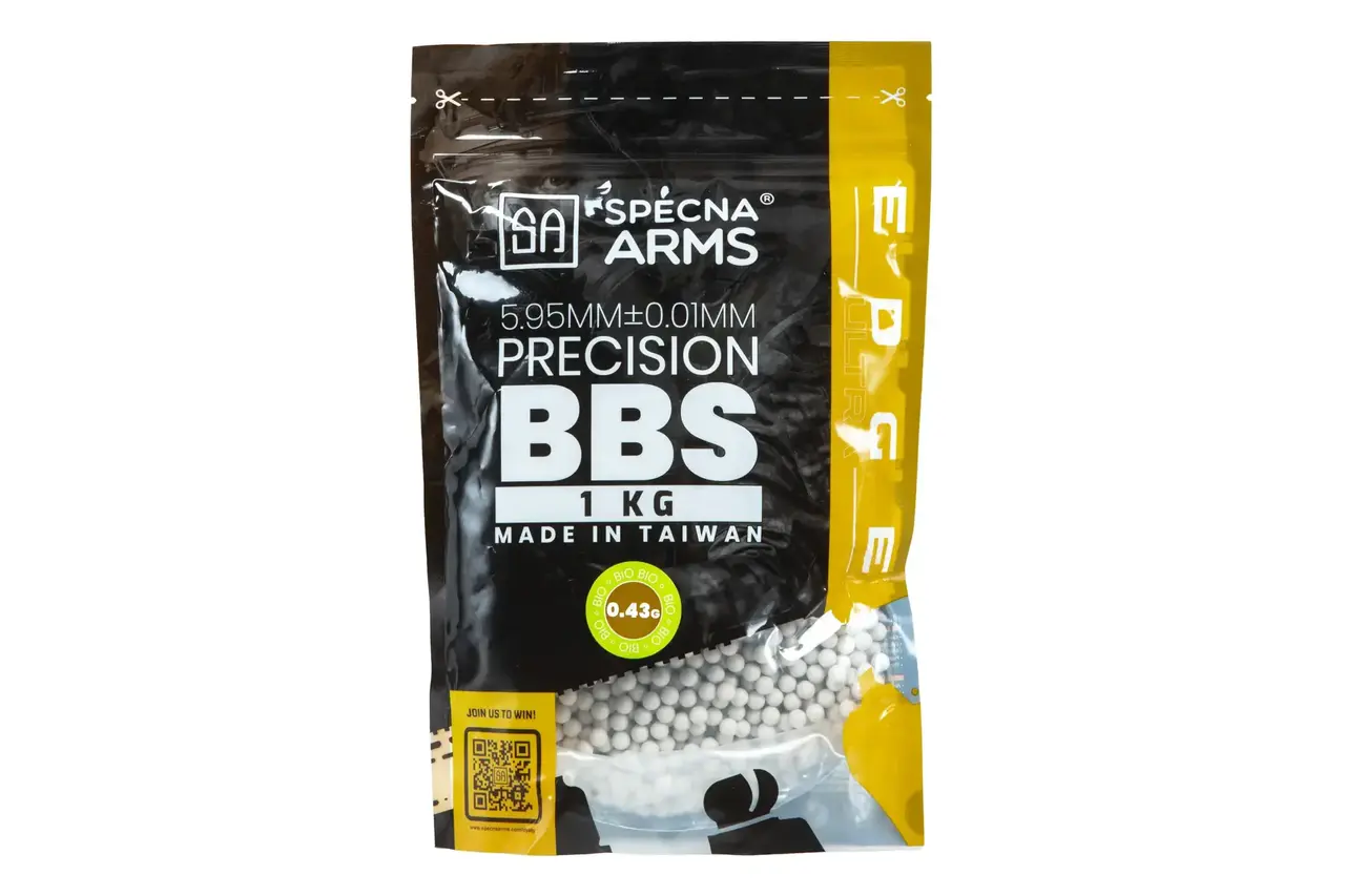 Specna Arms 0.43g EDGE ULTRA™ Bio BBs 1KG Specna Arms 0.43g EDGE ULTRA™ Bio BBs 1KG
