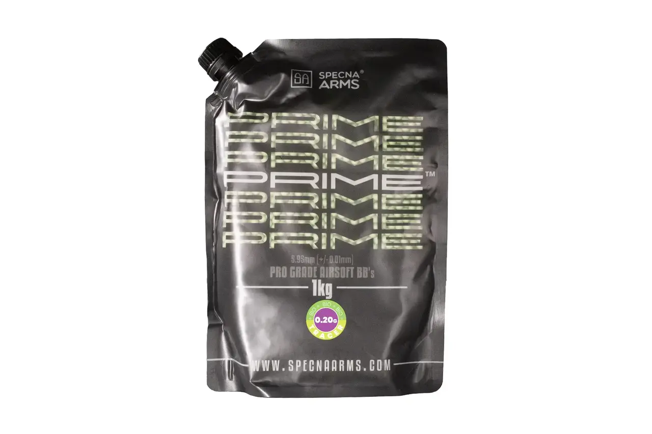 Specna Arms 0.20g PRIME™ Tracer Bio BBs 1KG Specna Arms 0.20g PRIME™ Tracer Bio BBs 1KG