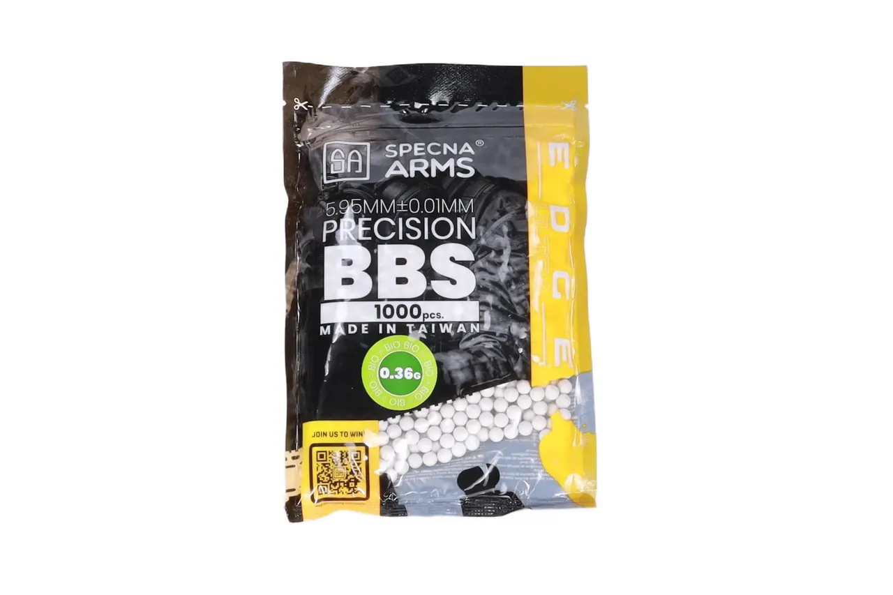 Specna Arms 0.36g EDGE ULTRA™ Bio BBs 1000rds Specna Arms 0.36g EDGE ULTRA™ Bio BBs 1000rds