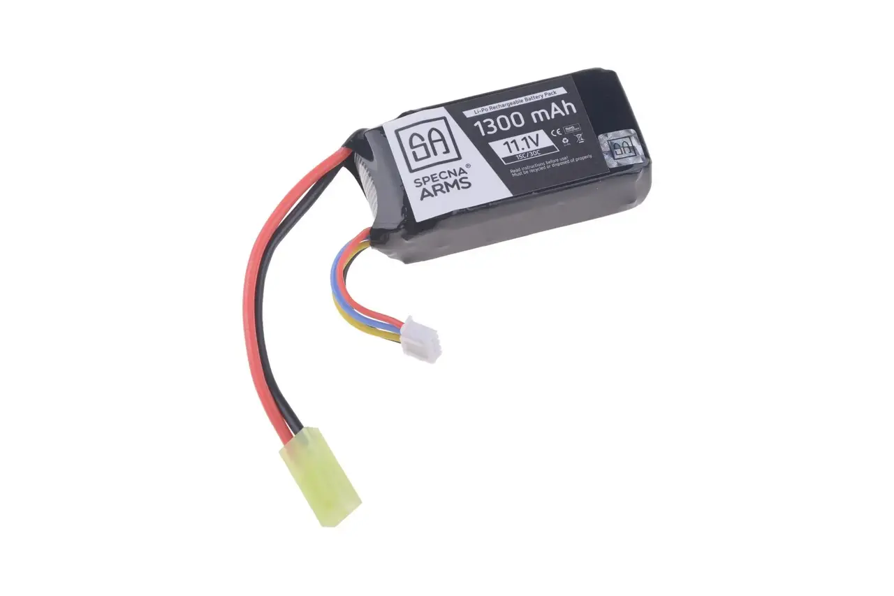 Specna Arms LiPo 11,1V 1300mAh 15/30C Battery Tamiya