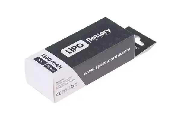 Specna Arms LiPo 11,1V 1300mAh 15/30C Battery Tamiya