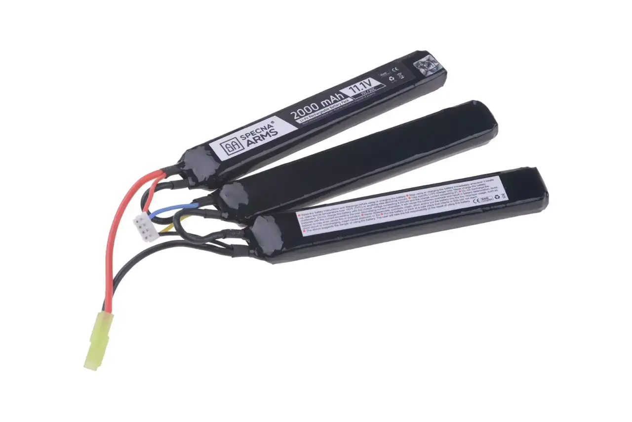 Specna Arms LiPo 11,1V 2000mAh 15/30C Battery - Butterfly Tamiya Specna Arms LiPo 11,1V 2000mAh 15/30C Battery - Butterfly Tamiya