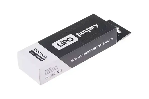 Specna Arms LiPo 11,1V 1300mAh 15/30C Battery - Butterfly Tamiya Specna Arms LiPo 11,1V 1300mAh 15/30C Battery - Butterfly Tamiya