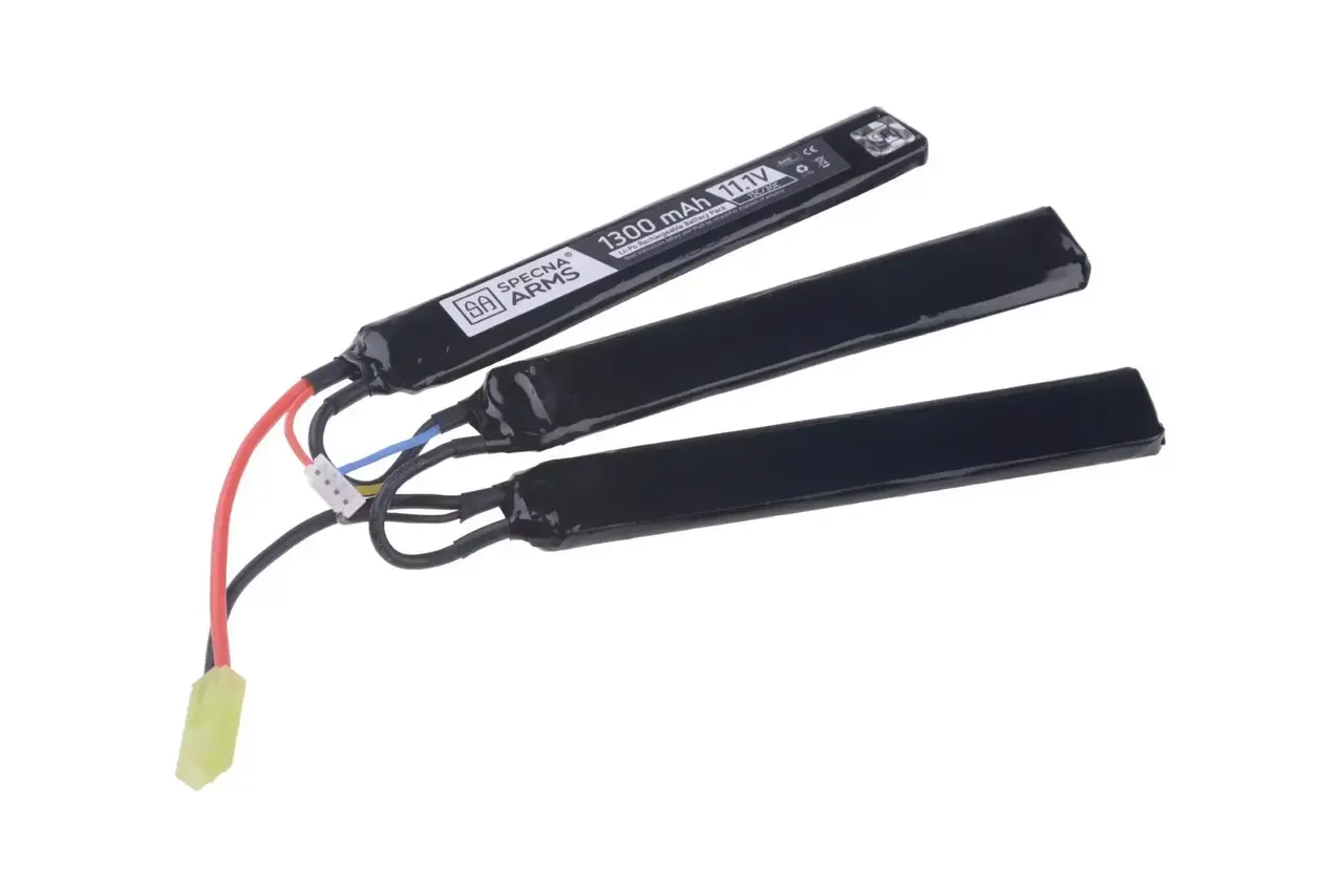 Specna Arms LiPo 11,1V 1300mAh 15/30C Battery - Butterfly Tamiya Specna Arms LiPo 11,1V 1300mAh 15/30C Battery - Butterfly Tamiya