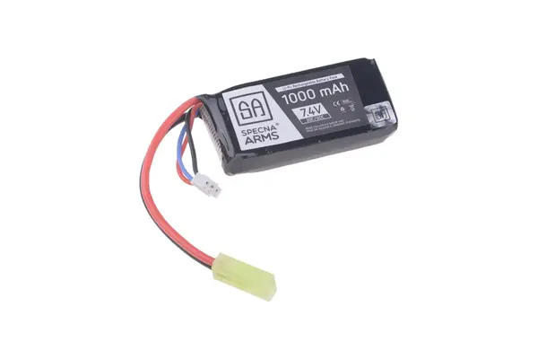 Specna Arms LiPo 7,4V 1000mAh 30/60C (PEQ) Battery Tamiya Specna Arms LiPo 7,4V 1000mAh 30/60C (PEQ) Battery Tamiya