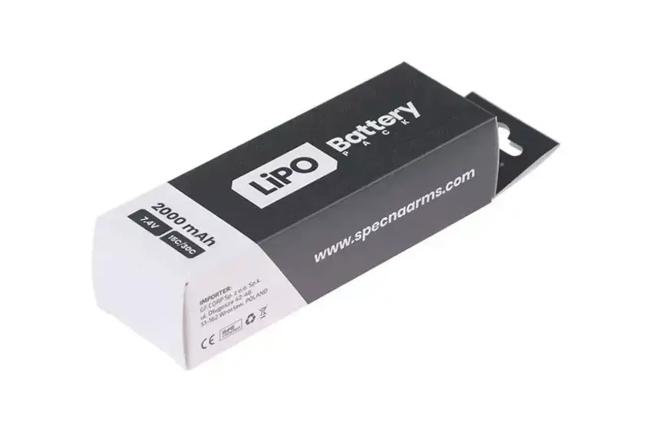 Specna Arms LiPo 7,4V 2000mAh 15/30C Battery Tamiya small