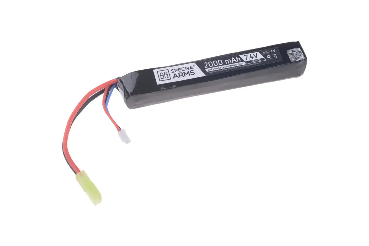 Specna Arms LiPo 7,4V 2000mAh 15/30C Battery Tamiya small