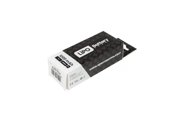 Specna Arms LiPo 7,4V 1200mAh 15/30C Battery - Butterfly - T-Connect (Deans) Specna Arms LiPo 7,4V 1200mAh 15/30C Battery - Butterfly - T-Connect (Deans)