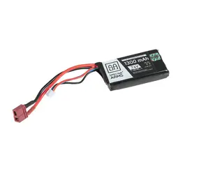 Specna Arms LiPo 7,4V 1300mAh 15/30C Battery - T-Connect (Deans)