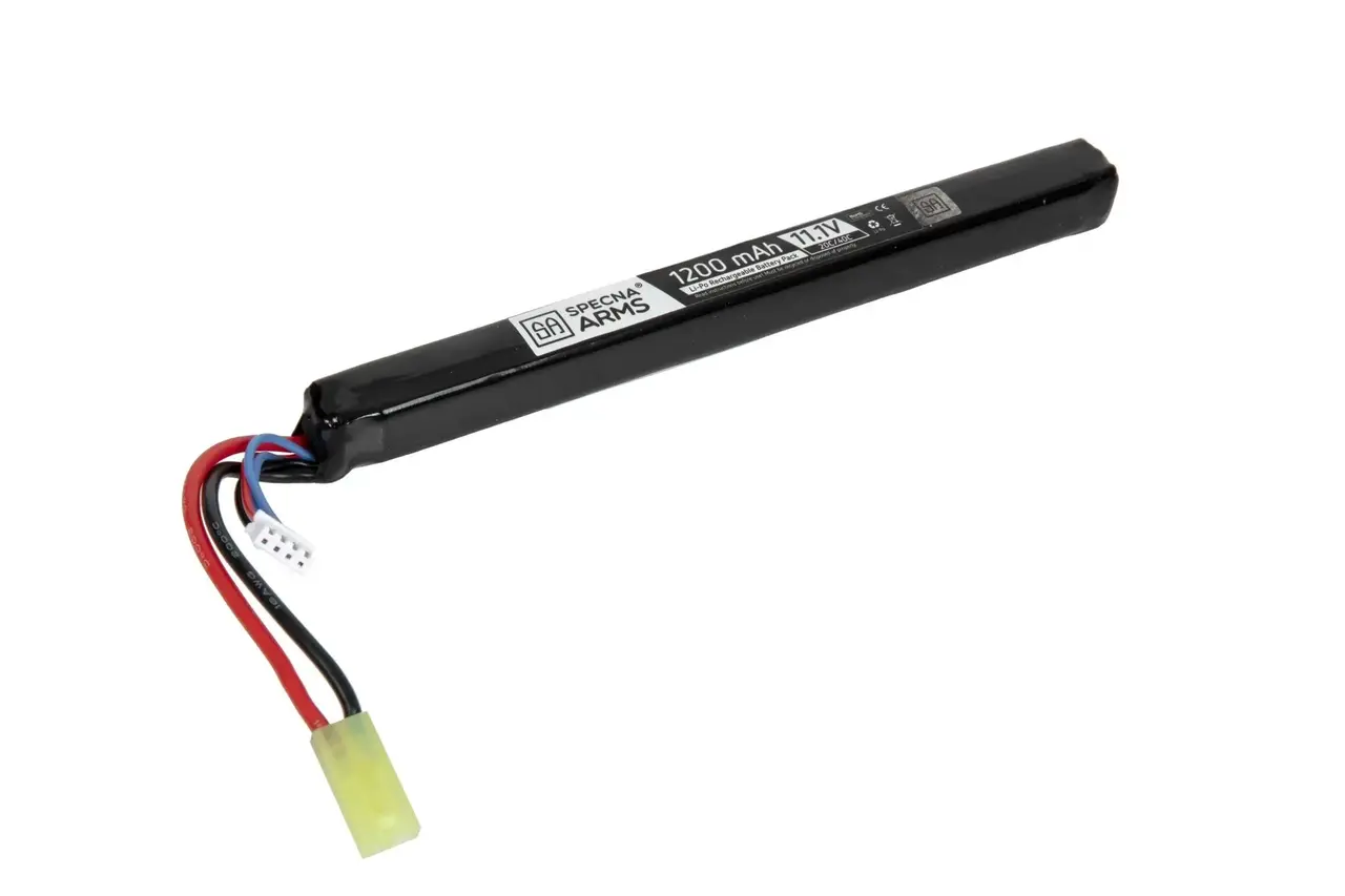 Specna Arms 11.1V LiPo Battery 1200 mAh 20C/40C Tamiya Specna Arms 11.1V LiPo Battery 1200 mAh 20C/40C Tamiya