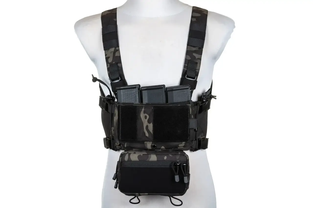 SATAC Tactical Adaptive V2 Chest Rig Multicam Black SATAC Tactical Adaptive V2 Chest Rig Multicam Black