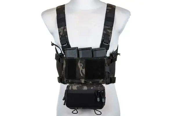 SATAC Tactical Adaptive V2 Chest Rig Multicam Black SATAC Tactical Adaptive V2 Chest Rig Multicam Black