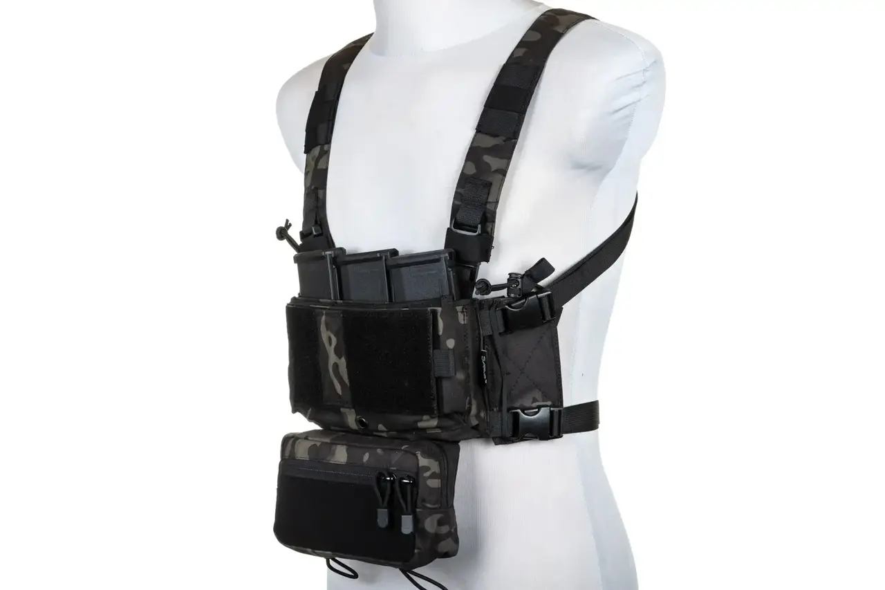 SATAC Tactical Adaptive V2 Chest Rig Multicam Black SATAC Tactical Adaptive V2 Chest Rig Multicam Black