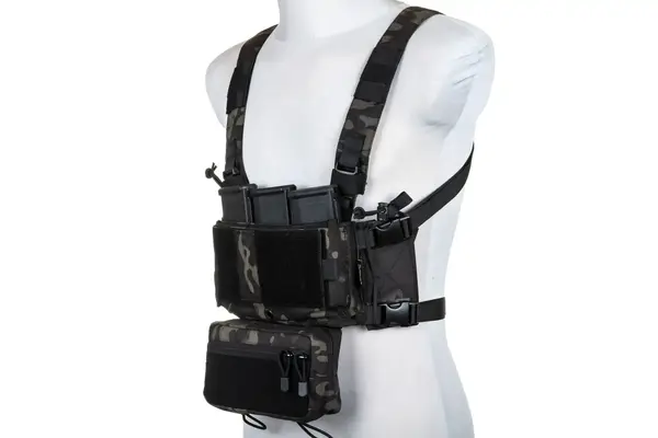 SATAC Tactical Adaptive V2 Chest Rig Multicam Black SATAC Tactical Adaptive V2 Chest Rig Multicam Black