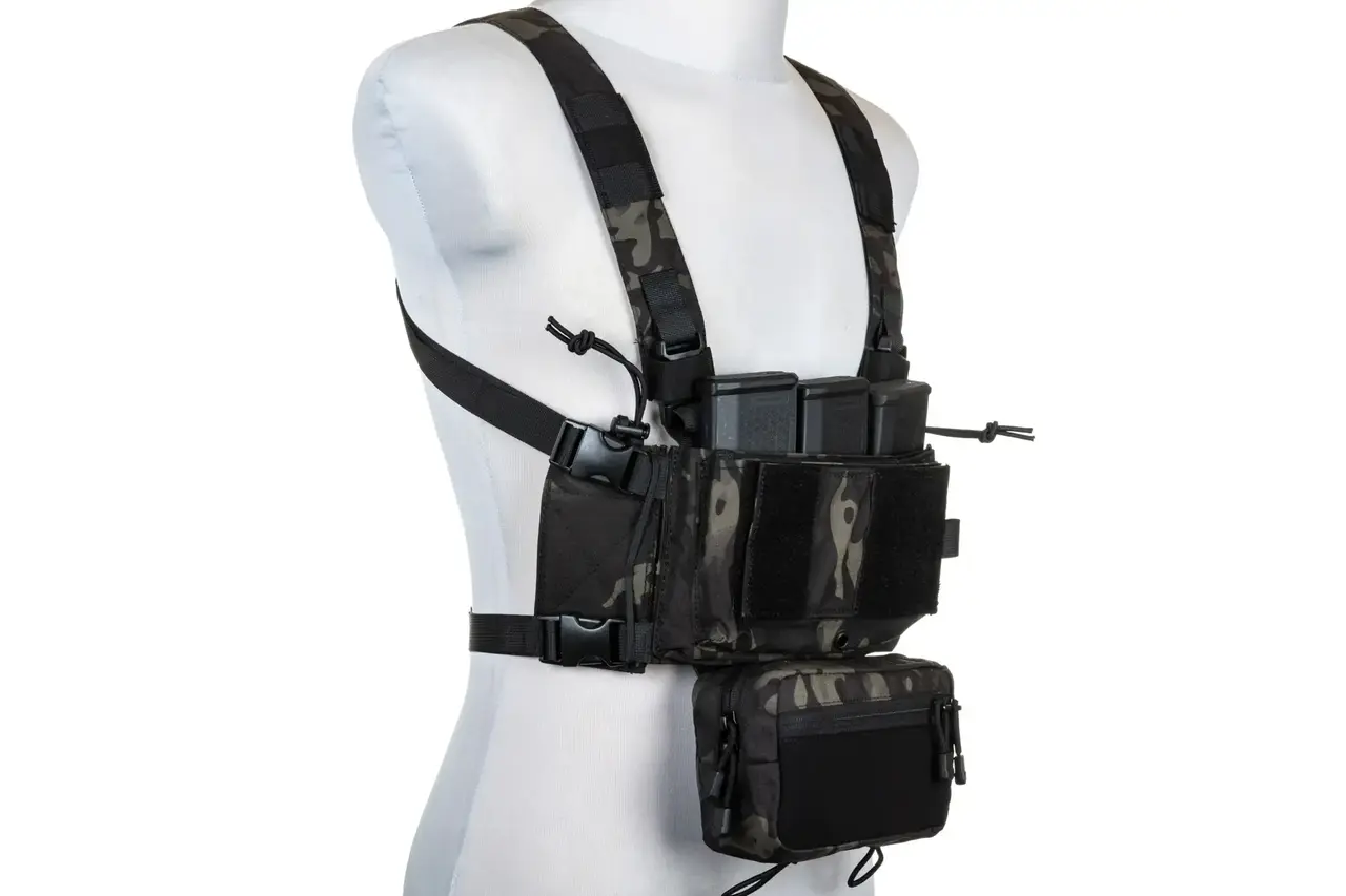 SATAC Tactical Adaptive V2 Chest Rig Multicam Black SATAC Tactical Adaptive V2 Chest Rig Multicam Black