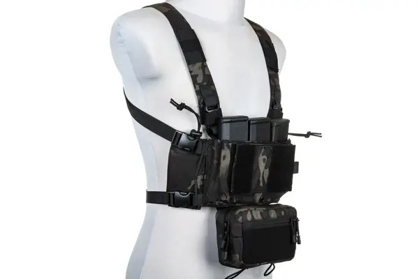SATAC Tactical Adaptive V2 Chest Rig Multicam Black SATAC Tactical Adaptive V2 Chest Rig Multicam Black