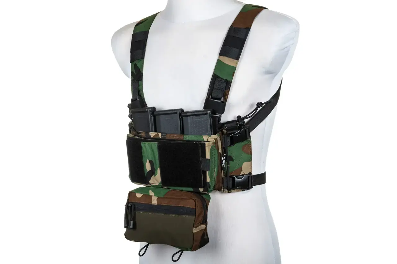SATAC Tactical Adaptive V2 Chest Rig Woodland