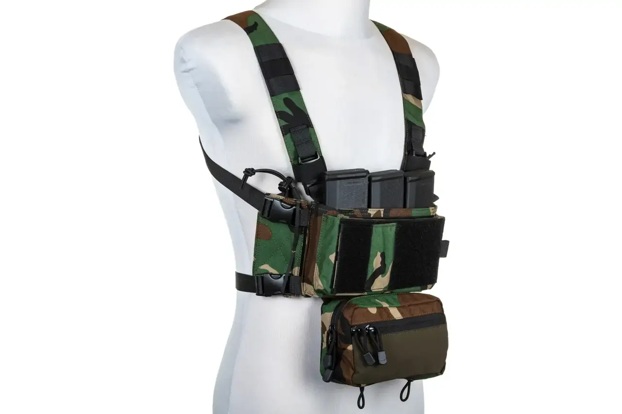 SATAC Tactical Adaptive V2 Chest Rig Woodland