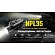 Nitecore NPL35 Pistol Flashlight
