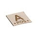 Clawgear A Pos Bloodgroup Patch  Desert