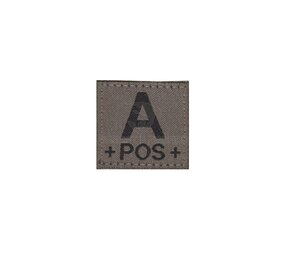 Clawgear A Pos Bloodgroup Patch RAL7013