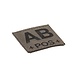 Clawgear  AB Pos Bloodgroup Patch RAL7013