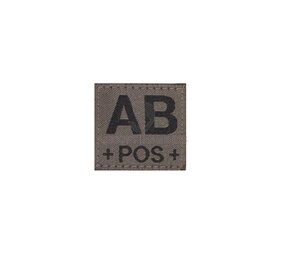 Clawgear AB Pos Bloodgroup Patch RAL7013
