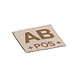 Clawgear AB Pos Bloodgroup Patch Desert