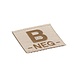 Clawgear B Neg Bloodgroup Patch Desert