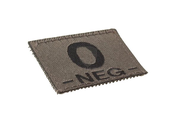 Clawgear 0 Neg Bloodgroup Patch RAL7013 Clawgear 0 Neg Bloodgroup Patch RAL7013