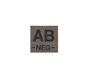 Clawgear AB Neg Bloodgroup Patch RAL7013