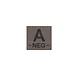 Clawgear A Neg Bloodgroup Patch RAL7013 Clawgear A Neg Bloodgroup Patch RAL7013