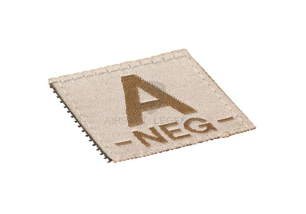 Clawgear A Neg Bloodgroup Patch Desert Clawgear A Neg Bloodgroup Patch Desert