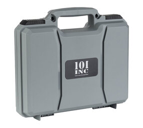101Inc. Premium Pistol Case Grey