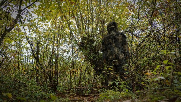 MFH 4-Piece Ghillie Suit Woodland MFH 4-Piece Ghillie Suit Woodland