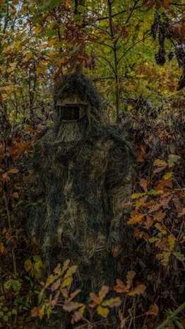 MFH 4-Piece Ghillie Suit Woodland MFH 4-Piece Ghillie Suit Woodland